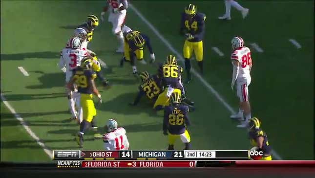 Three Ejected After Fight Breaks Out In Ohio State-Michigan Game