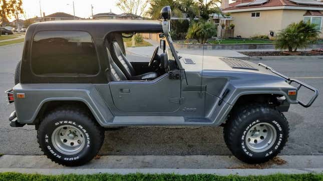 Image for article titled At $7,500, Will This 1991 Jeep YJ “Landrunner” Land a Buyer?