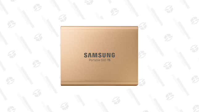 Samsung 1TB T5 Portable SSD | $160 | B&amp;H Photo