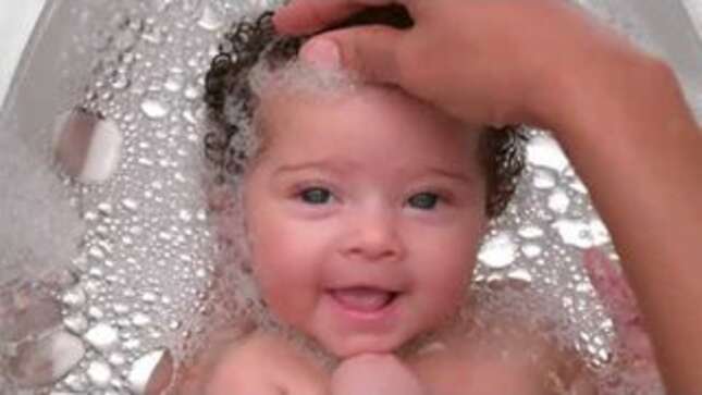 Is This Baby Having the Best Bath Ever or What