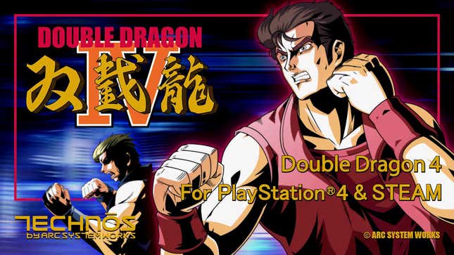 There's A New <i>Double Dragon</i> Game Out Today