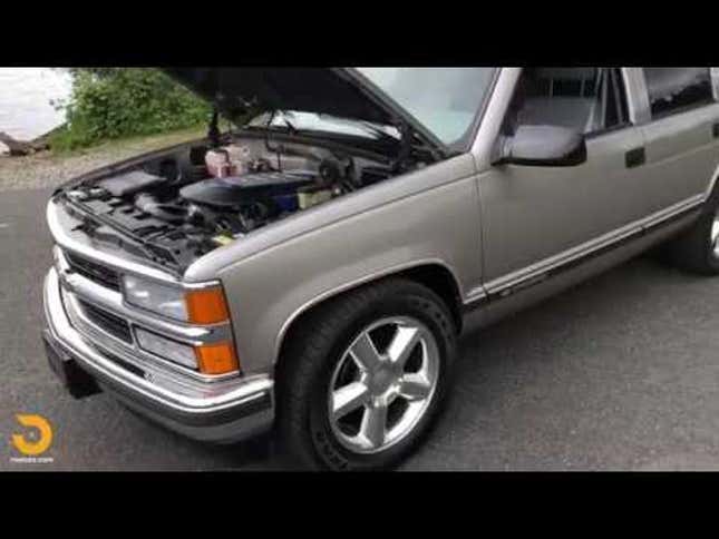 We All Need This Totally Normal Looking 1998 Chevy Tahoe With A 638 HP Corvette ZR1 Engine