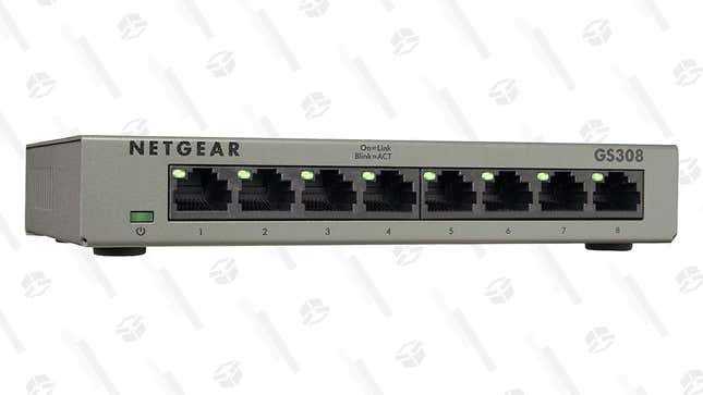 Netgear 8 Port Gigabit Ethernet Unmanaged Switch | $17 | Amazon | Clip coupon on page