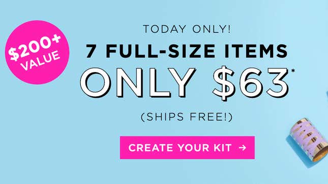 Tarte Custom Beauty Kit | $63 | Tarte