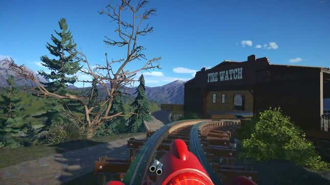 <i>Planet Coaster</i> Player Recreates <i>Firewatch</i> As A Roller Coaster