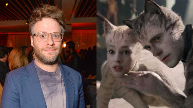 Seth Rogen got high and watched <i>Cats</i> because of course he did