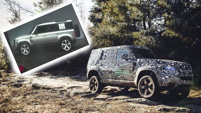 Images: LandRoverPhotoAlbum on Twitter and Land Rover.