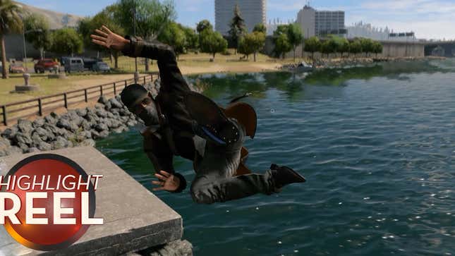 <i>Watch Dogs 2 </i>Player Strikes Sick Pose During Car Crash<em></em>
