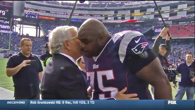 Robert Kraft Loves His Players A Little Too Much