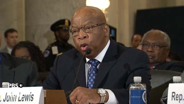 Watch Rep. John Lewis Passionately Invoke Civil Rights Movement in Protest of Sessions Nomination