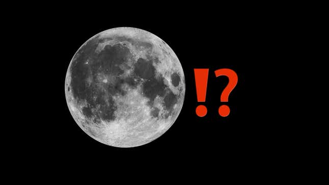 NASA has Moon news. 