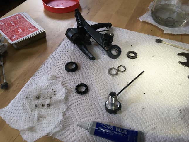 Image for article titled Rebuilding My Bike's Obsolete 1990s XTR Brakes Was An Immeasurable Joy