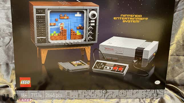 Looks Like Lego's Making A Brick-Built NES That Plays Mario On A