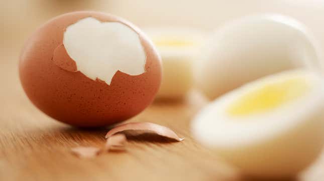 Hard Cooked Peeled Eggs, Eggland's Best Eggs