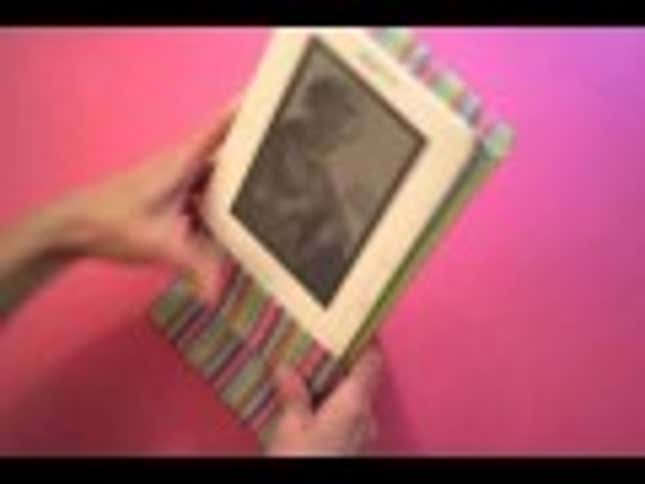 DIY Kindle Case and Reading Stand