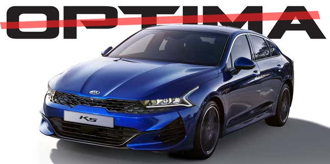 Image for article titled Kia Decides Optima Name Not Optimal