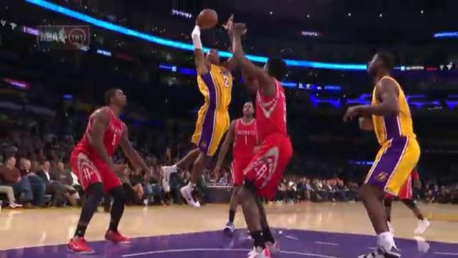 Kobe Dunked On A Guy!