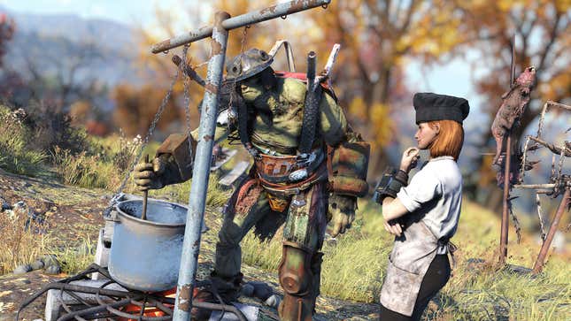 Image for article titled Fallout 76’s Meat Week Lets You Grind For Loot By Barbecuing