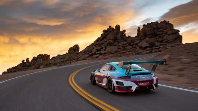 Image for article titled What To Watch For In This Years Pikes Peak Hillclimb