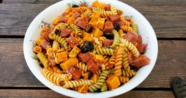 Perfect Pasta Salad with Salad Supreme