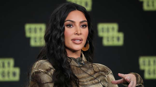 Image for article titled Kim Kardashian West is Bringing Her Serious Lawyer Voice to True Crime