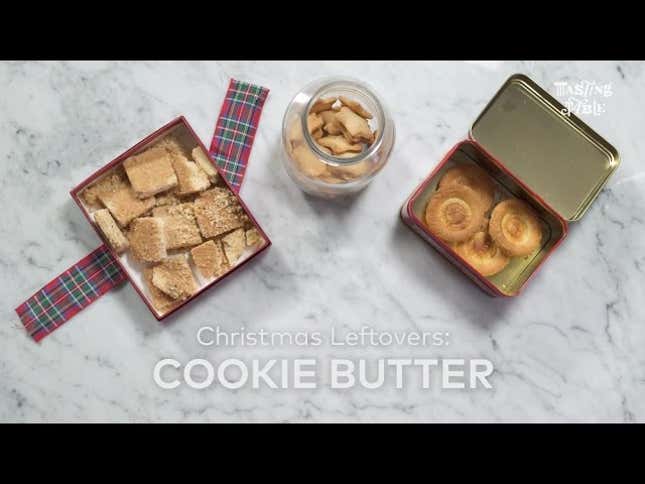 Turn Any and All Leftover Christmas Cookies Into Cookie Butter