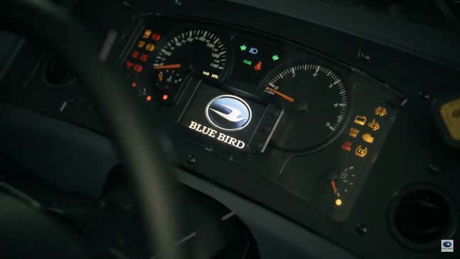 Image for article titled Blue Bird's New 7.3-Liter School Bus V8 From Ford Proves That Maintenance Is Key