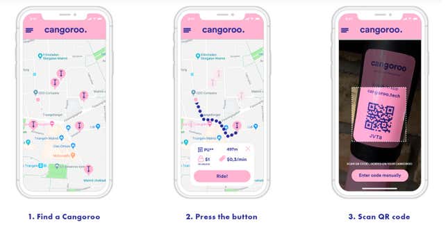 Image for article titled Pogo Stick Sharing Micro Mobility Startup Cangoroo Is Truly Beyond the Pale