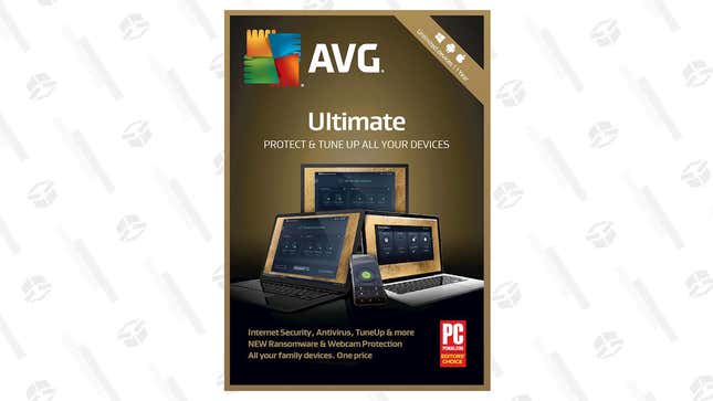 AVG Ultimate (1-Year, Unlimited Devices) | $80 | AVG