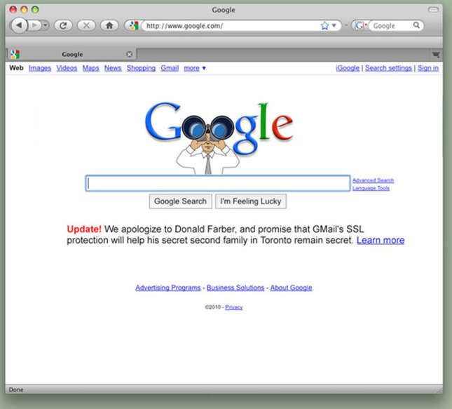 Image for article titled Google Responds To Privacy Concerns With Unsettlingly Specific Apology