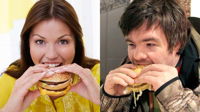 Image for article titled Fast Food Customers Less Appealing Than In Commercial