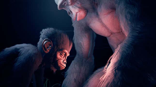 Image for article titled I Am Hooked On Ancestors, A Tough New Survival Game About Human Evolution