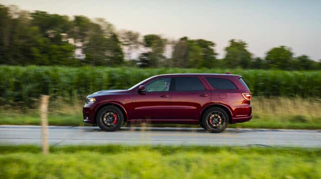 Image for article titled Dodge Rumored To Make Another Baby Step Toward Electrification With Mild Hybrid Durango: Report