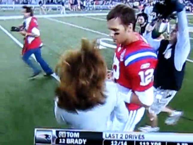 Tom Brady Is Out Of Suzy Kolber's League