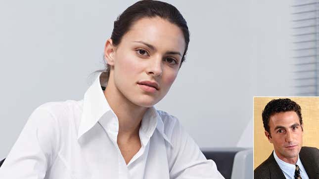 Image for article titled Attractive Woman Surprised To Learn Coworker A Dick