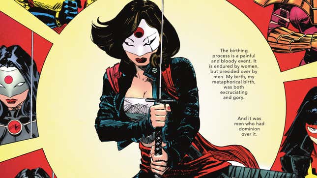 Katana as she appears in The Other History of the DC Universe #3.