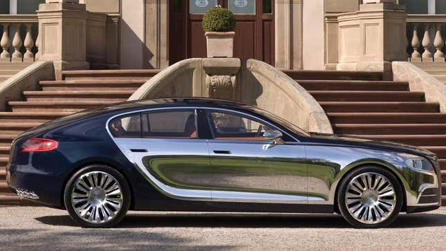 Bugatti’s 2009 Galibier 16 C concept.