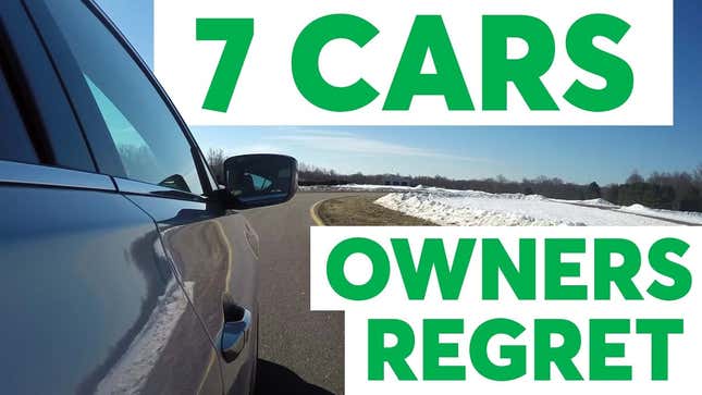 The Cars People Regret Buying Most, According to Consumer Reports