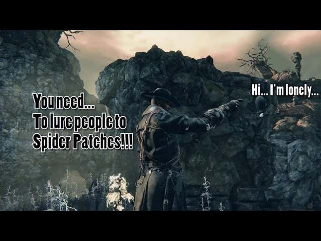 Watch A <i>Bloodborne </i>Troll Trick A Ton of People Into a Nightmare Pit