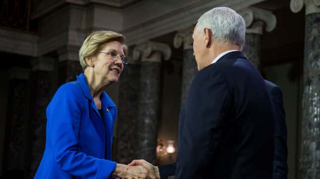 Image for article titled Elizabeth Warren Made a Good Joke