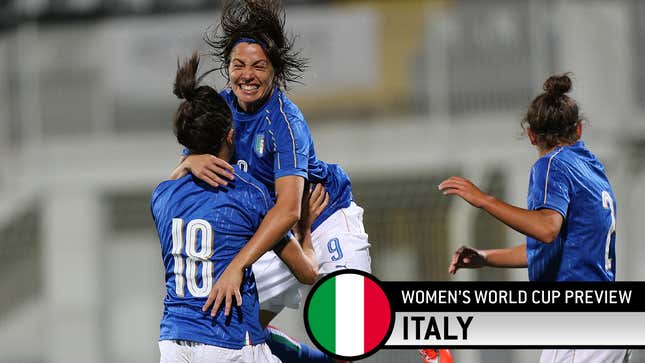 Image for article titled Italy Are Back In The World Cup After A 20-Year Absence, And They Intend To Stay A While