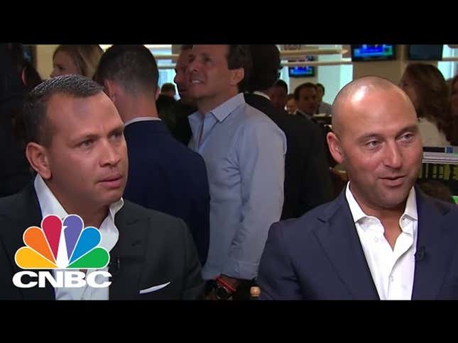 CNBC Interview With Derek Jeter And Alex Rodriguez Was Awkward From The Start