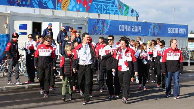 Image for article titled Athletes Arrive In Sochi For 2-Week Living Nightmare