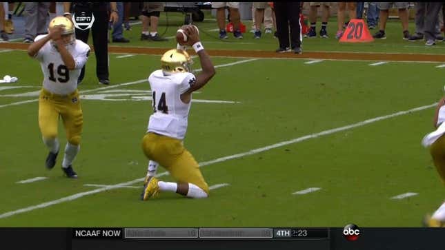 Notre Dame Scores Touchdown On Extremely Well-Designed Fake Field Goal