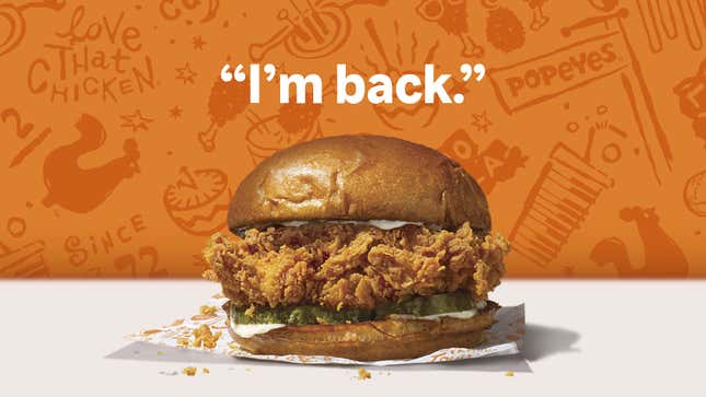 Popeyes Beloved Chicken Sandwich Is Getting an Upgrade