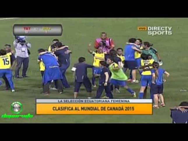 Ecuador Have No Business Being Here, So They Might As Well Enjoy It