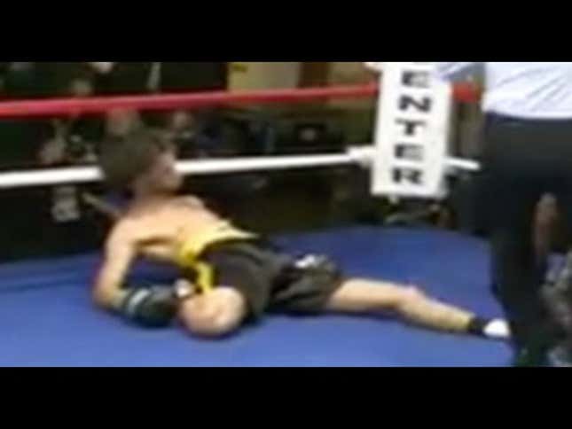 Jaden Smith Lookalike Boxer Gets The Body Thetans Knocked Out Of Him
