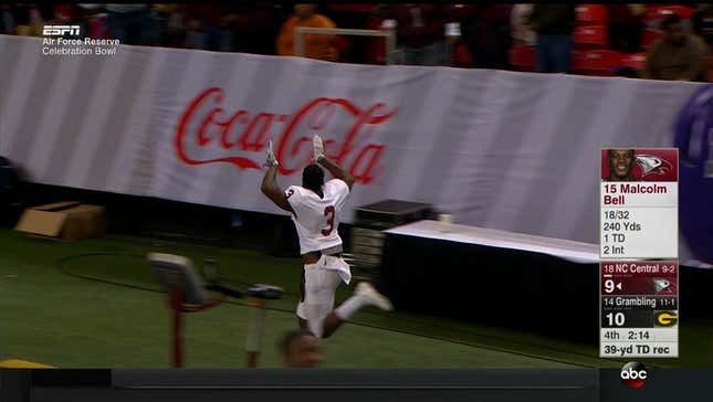 N.C. Central Loses Celebration Bowl Thanks To Excessive Celebration Penalty