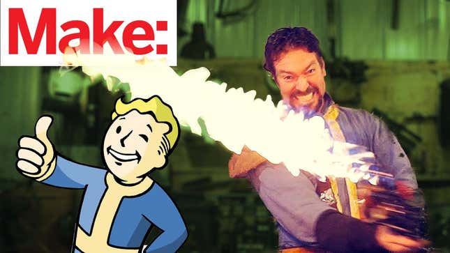 <i>Fallout's </i>Flaming Sword, Properly Recreated In Real Life