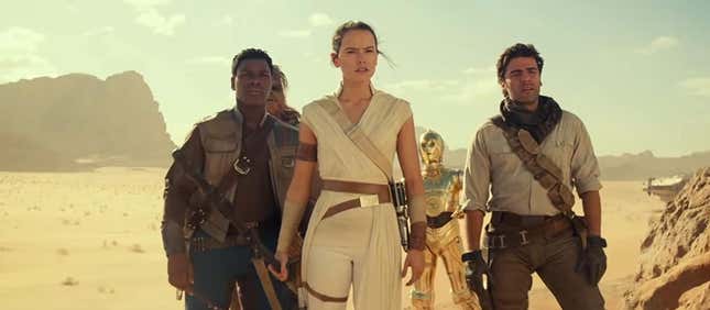 Image for article titled The Rise of Skywalker Is the Best New Star Wars Film but It’s 2 Movies Too Late